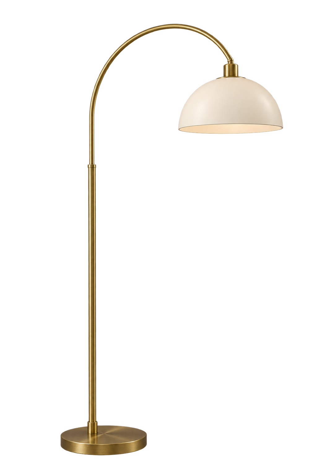CB2 Arc floor lamp
